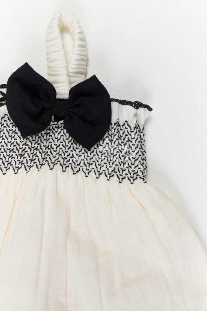 The Nesavu Girls Cotton Frock Girls Sleeveless Frock for Parties and Comfortable Daily Wear Nesavu Nesavu Girls Sleeveless Muslin Cotton Frock For Parties And Daily Wear With Layered Flared Design