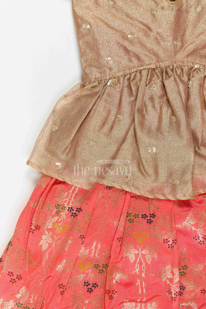 The Nesavu Pattu Pavadai Girls Traditional Pattu Pavadai for Weddings Poojas and Cultural Events Nesavu Nesavu Girls Traditional Pattu Pavadai For Weddings Poojas Cultural Events And Festive Family Celebrations