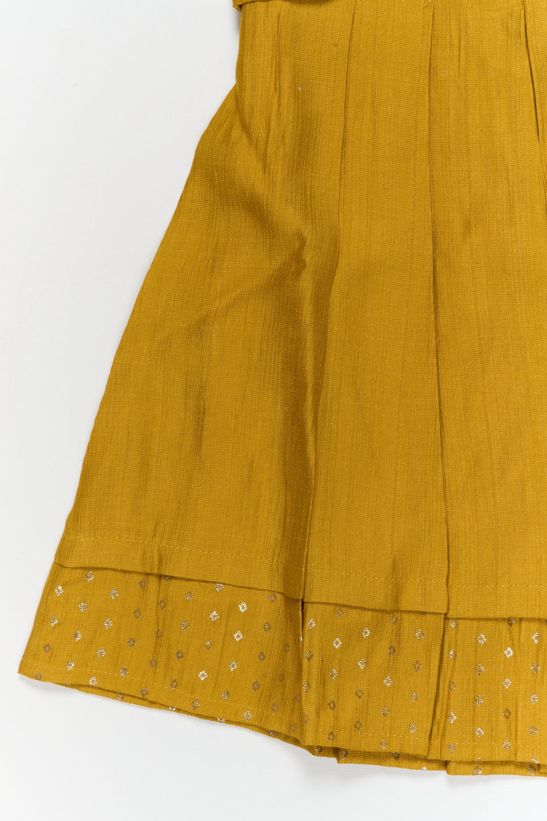 The Nesavu Girls Chanderi Frock Girls Traditional Silk Frock with Jacket for Weddings and Festive Functions Nesavu Nesavu girls silk frock with embroidered jacket – perfect for weddings and festive occasions