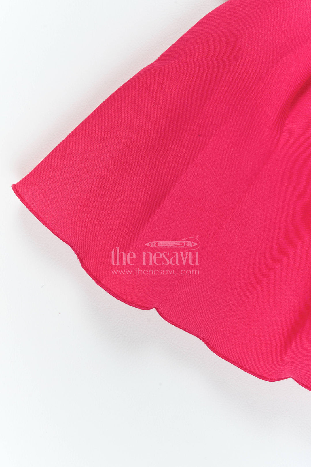The Nesavu Girls Fancy Party Frock Girls Twirl Frock for Birthday Parties and Family Photo Moments Nesavu Nesavu Girls Twirl Party Frock In Scuba For Birthdays Cake Cutting Celebrations And Family Photoshoots
