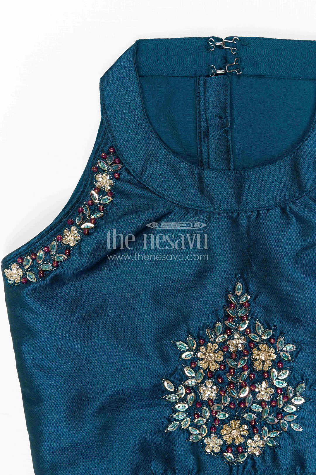 The Nesavu Girls Lehenga Choli Kids Ethnic Lehenga Set for Cultural Functions and Celebrations Nesavu Nesavu Kids Ethnic Lehenga Set For Festive Functions Weddings And Cultural Celebrations For Girls