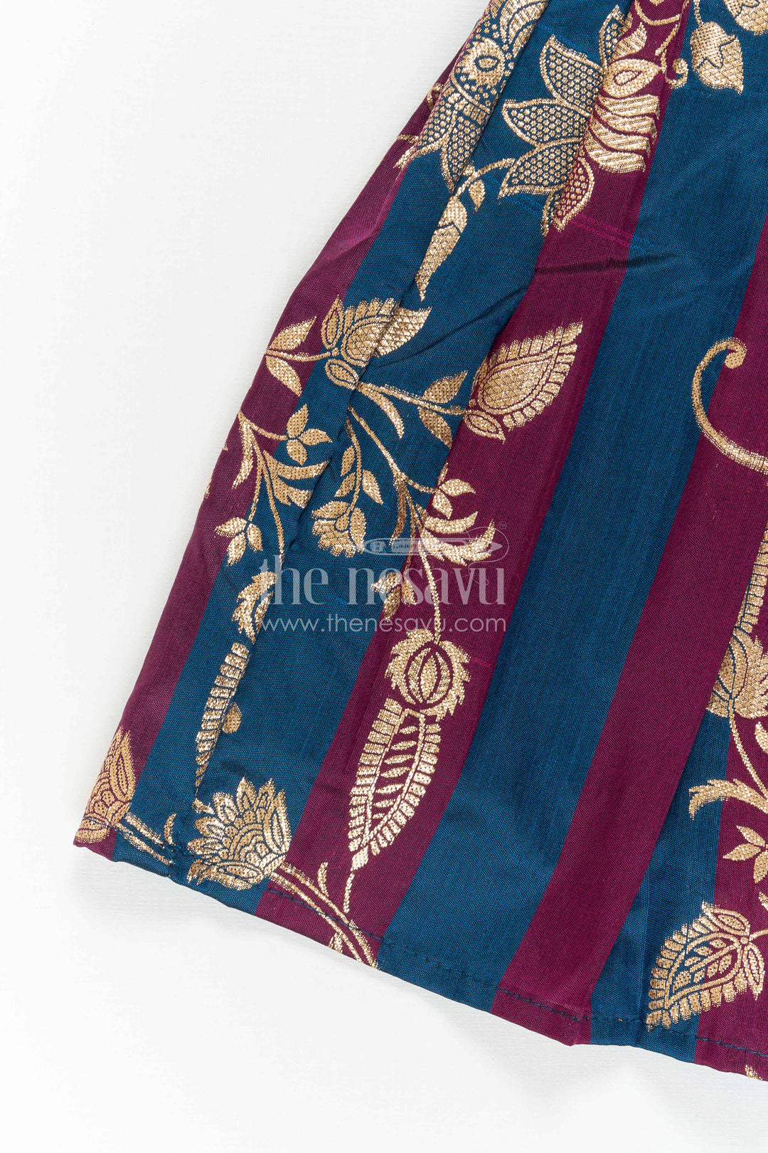 The Nesavu Silk Frock Kids Festive Dress for Wedding Receptions and Family Gatherings Nesavu Nesavu Kids Festive Dress For Wedding Receptions Cultural Events And Family Celebration Wear