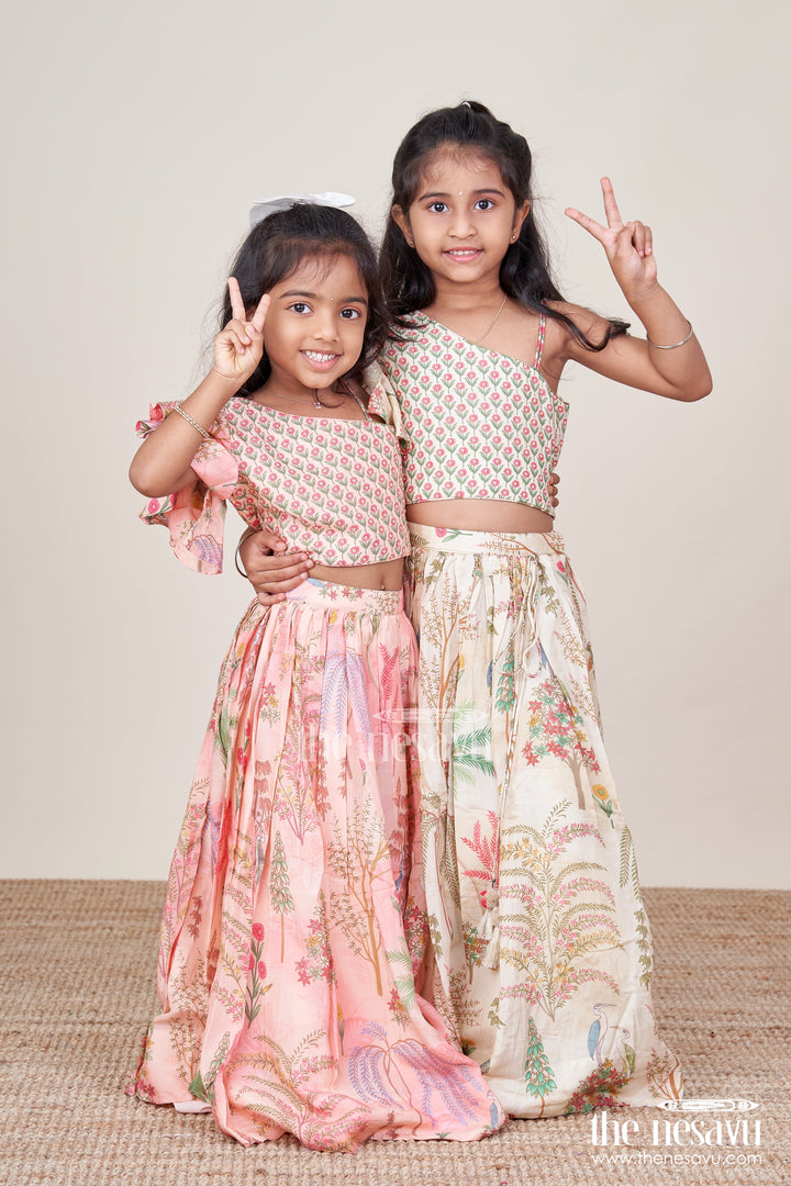 The Nesavu Girls Lehenga Choli Kids Lehenga Choli for Birthday Party and Festive Wear Nesavu Nesavu kids lehenga choli birthday parties festive celebrations weddings