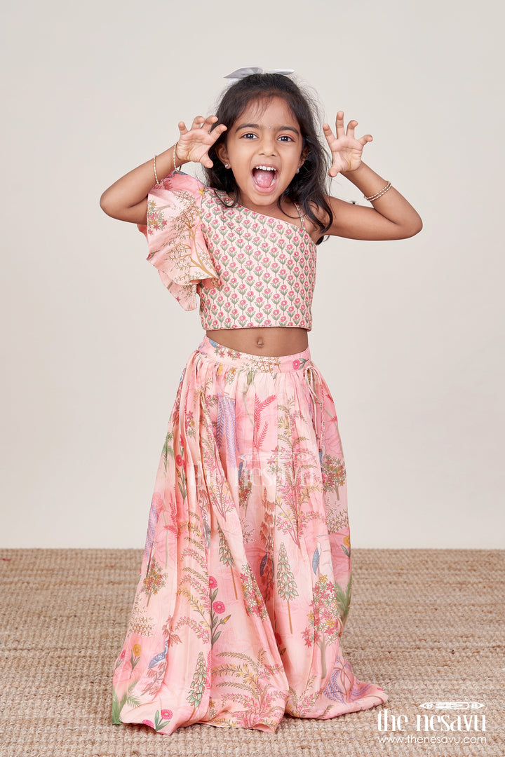The Nesavu Girls Lehenga Choli Kids Lehenga Choli for Birthday Party and Festive Wear Nesavu Nesavu kids lehenga choli birthday parties festive celebrations weddings