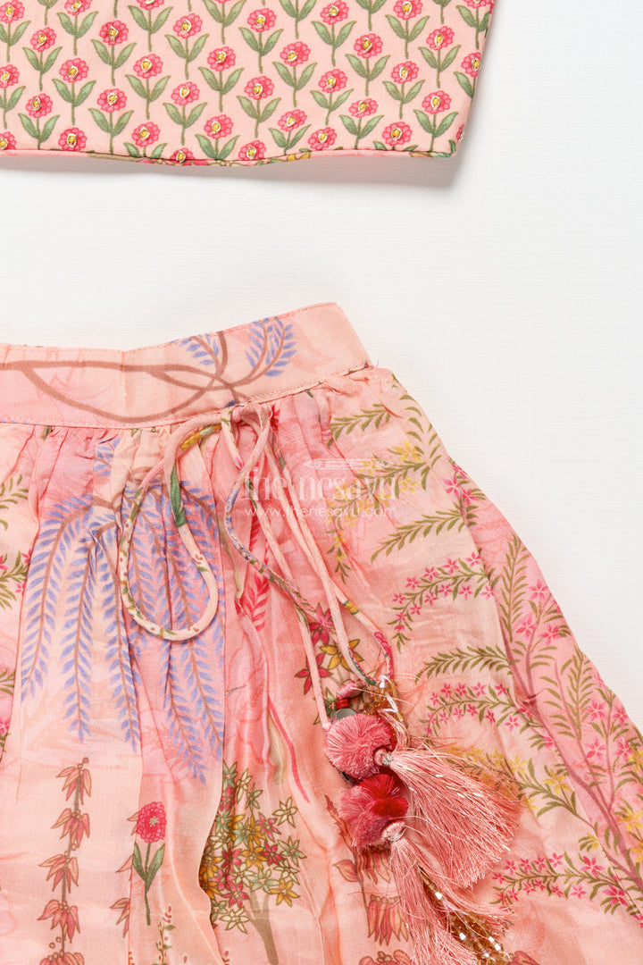 The Nesavu Girls Lehenga Choli Kids Lehenga Choli for Birthday Party and Festive Wear Nesavu Nesavu kids lehenga choli birthday parties festive celebrations weddings