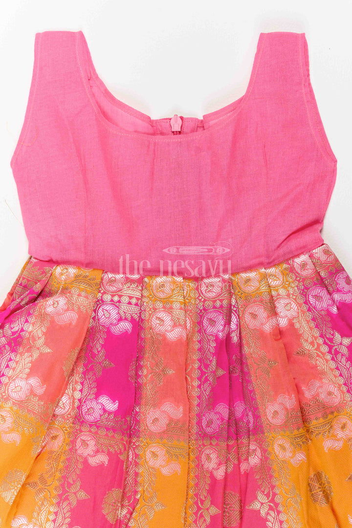 The Nesavu Pattu Pavadai Kids Pattu Pavadai for Festive Ceremonies and Cultural Events Nesavu Nesavu Kids Pattu Pavadai For Festive Ceremonies Temple Events And Traditional Family Celebrations