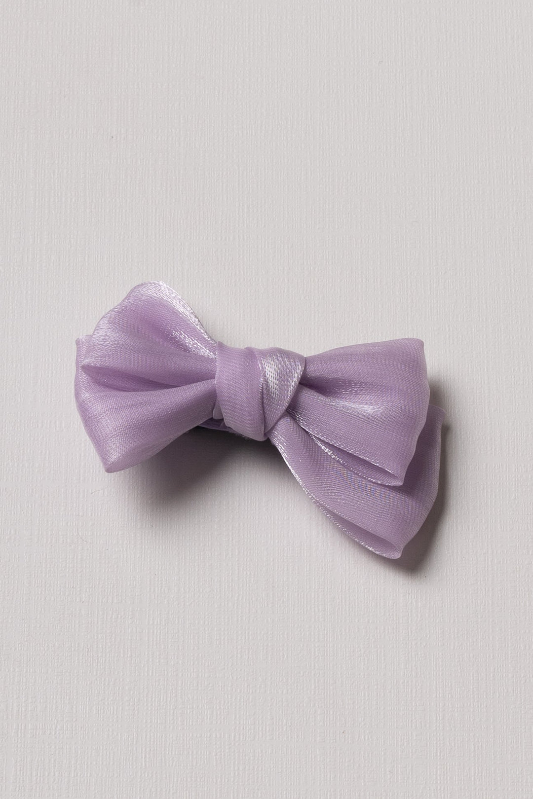 The Nesavu Hair Clip Lilac Dreams: Delicate Purple Bow Clip for Girls Nesavu Purple JHCL77K Charming Lilac Purple Bow Hair Clip for Girls | Perfect Accessory for Every Occasion | The Nesavu