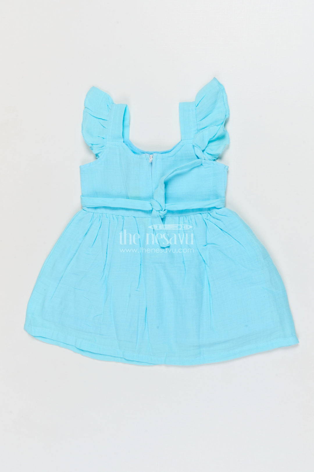 The Nesavu Girls Cotton Frock Muslin Cotton Frock for Baby Girls&