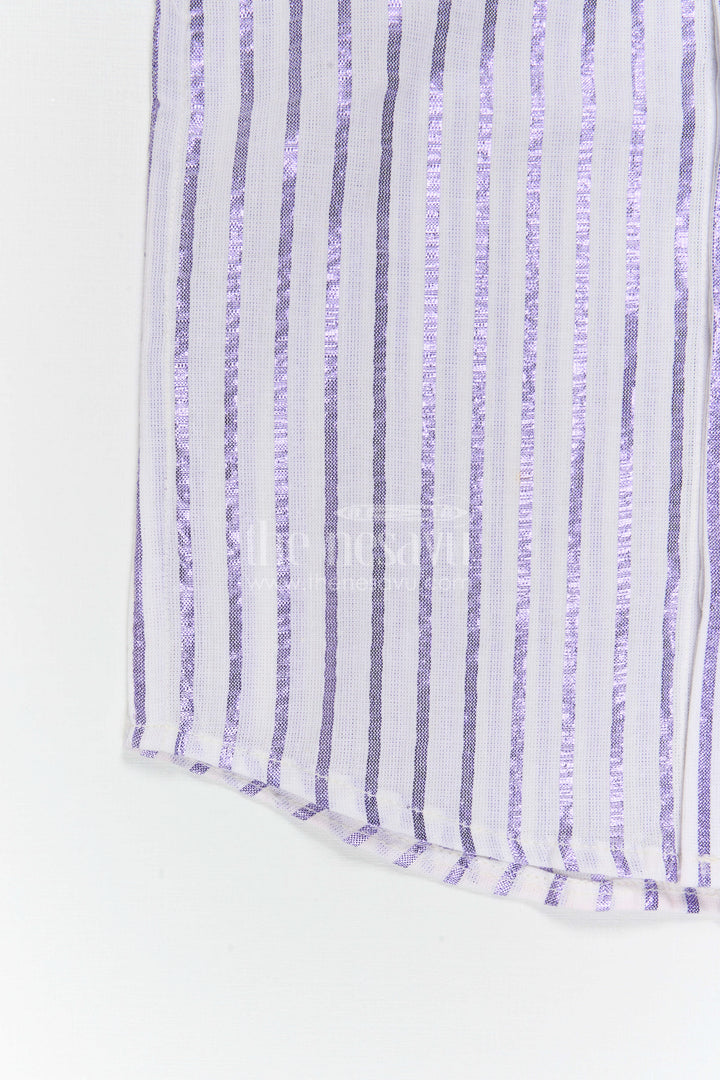 The Nesavu Boys Cotton Shirt Nesavu Boys Casual Cotton Striped Shirt for Holidays and Family Outings Nesavu Nesavu Boys Casual Cotton Striped Shirt For Holidays And Family Outings