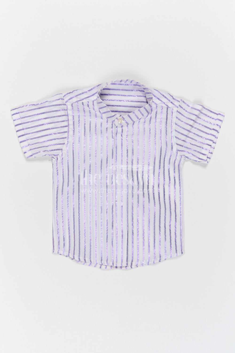 The Nesavu Boys Cotton Shirt Nesavu Boys Casual Cotton Striped Shirt for Holidays and Family Outings Nesavu Nesavu Boys Casual Cotton Striped Shirt For Holidays And Family Outings