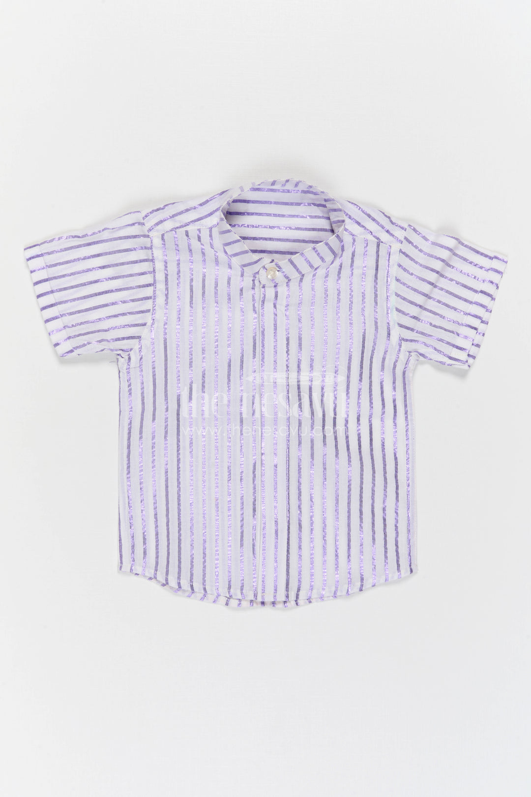 The Nesavu Boys Cotton Shirt Nesavu Boys Casual Cotton Striped Shirt for Holidays and Family Outings Nesavu Nesavu Boys Casual Cotton Striped Shirt For Holidays And Family Outings
