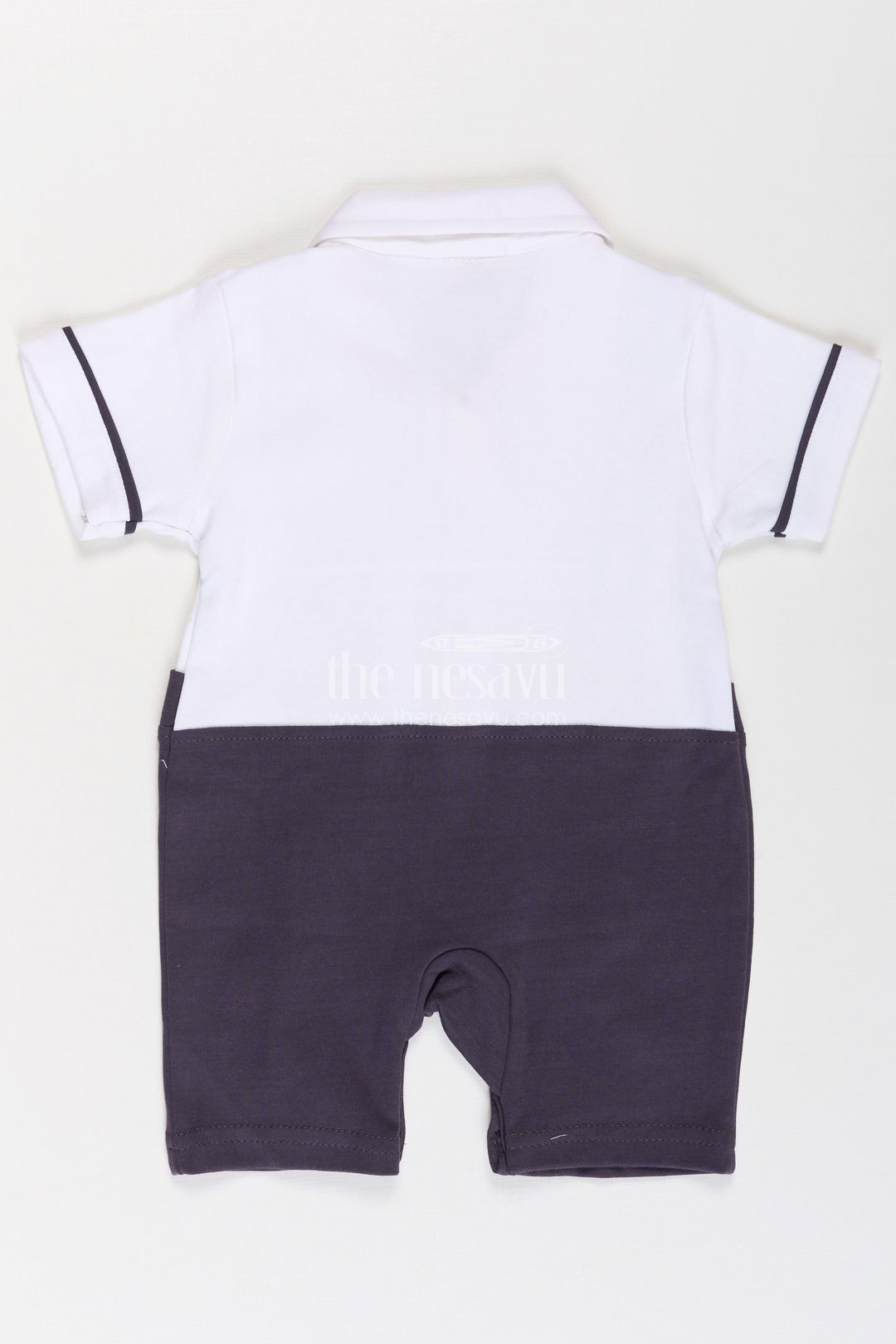 The Nesavu Baby Casual Sets Newborn Dungarees in Soft Cotton with Teddy Bear Details Nesavu Newborn Dungarees Teddy Bear Suspenders Cotton Comfort | The Nesavu