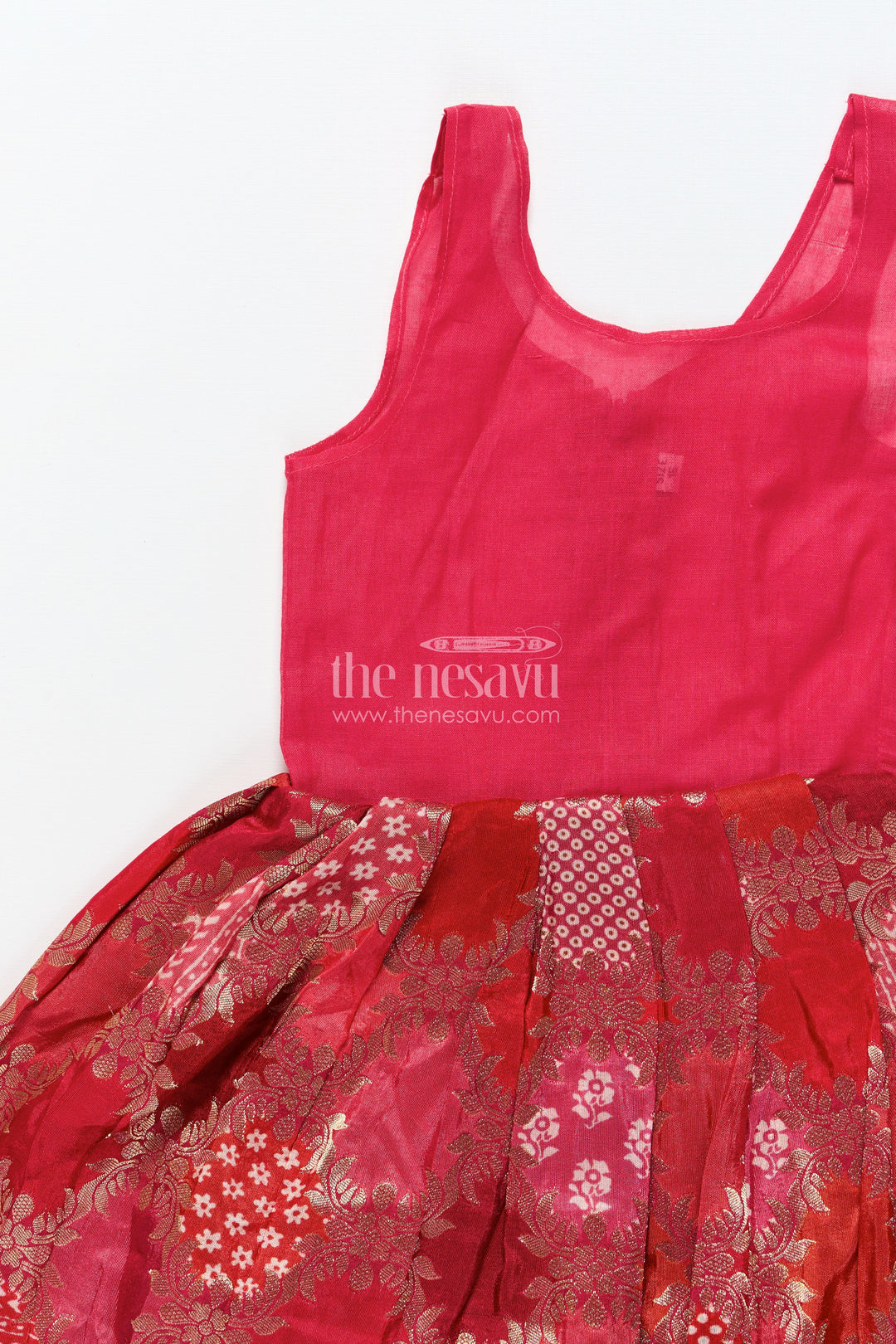 The Nesavu Pattu Pavadai Pattu Pavadai for Baby Girl for Weddings and Naming Ceremonies Nesavu Nesavu baby girl pattu pavadai banarasi silk naming ceremonies traditional weddings