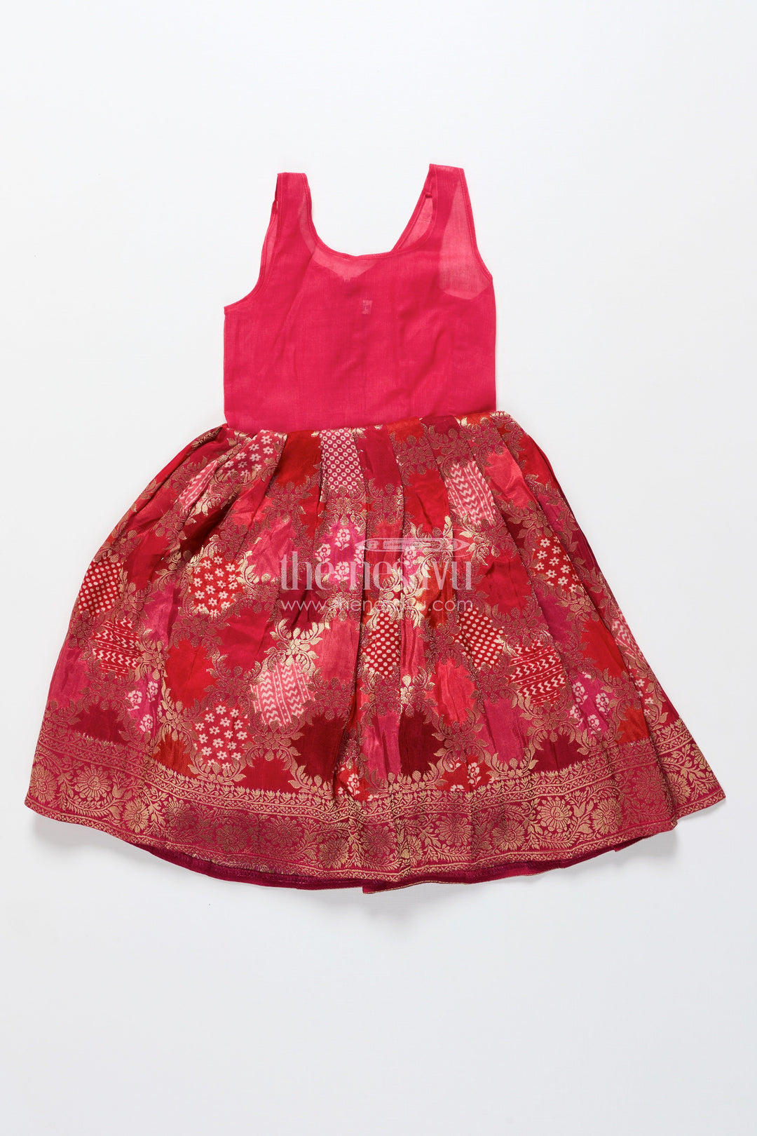 The Nesavu Pattu Pavadai Pattu Pavadai for Baby Girl for Weddings and Naming Ceremonies Nesavu Nesavu baby girl pattu pavadai banarasi silk naming ceremonies traditional weddings