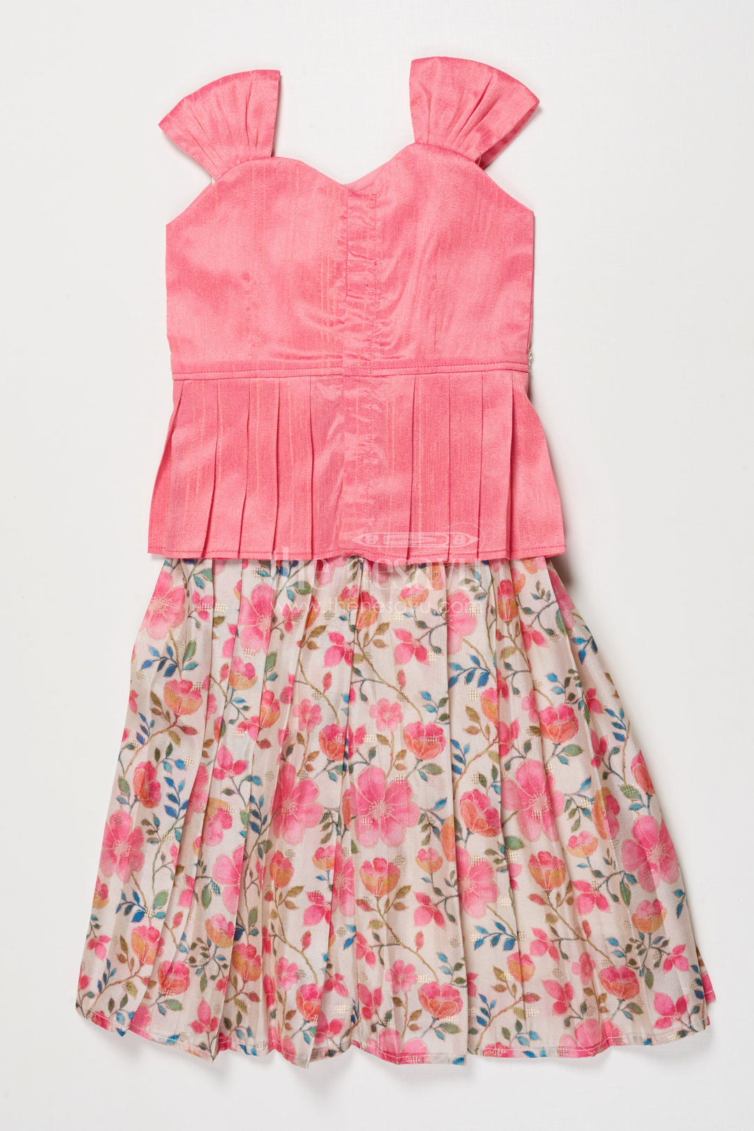 The Nesavu Pattu Pavadai Pattu Pavadai for Baby Girl’s Festive Days and Family Gatherings Nesavu Nesavu pattu pavadai baby girls Banaras tissue silk raw silk yoke festive occasions