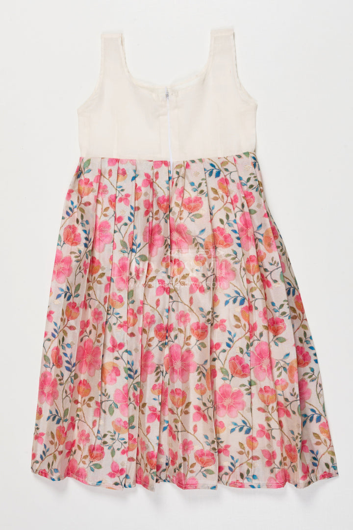 The Nesavu Pattu Pavadai Pattu Pavadai for Baby Girl’s Festive Days and Family Gatherings Nesavu Nesavu pattu pavadai baby girls Banaras tissue silk raw silk yoke festive occasions