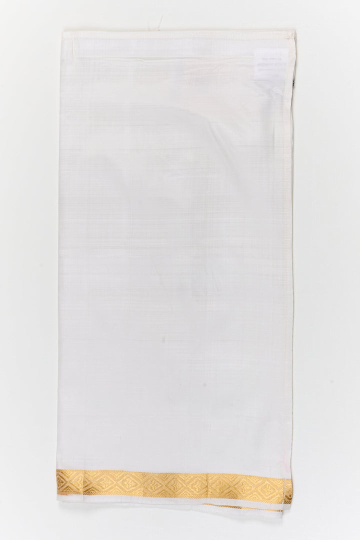 The Nesavu Pure Silk Vesti Ready-to-wear Silk Dhoti for Boys for Quick Traditional Dressing Nesavu Nesavu ready-to-wear silk dhoti for boys for festive occasions, poojas and ethnic school events