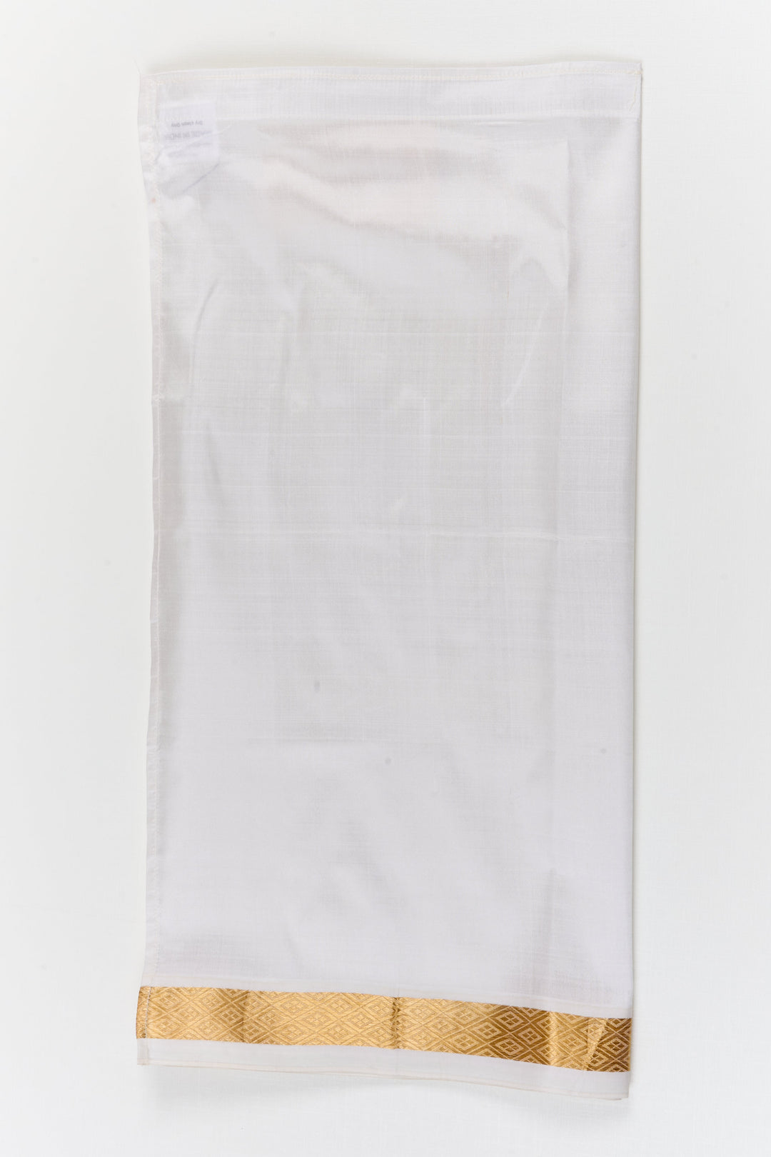 The Nesavu Pure Silk Vesti Silk Dhoti for Baby Boys for Annaprashana and Traditional Rituals Nesavu Nesavu silk dhoti for baby boys – ideal for annaprashana, poojas, and first traditional functions