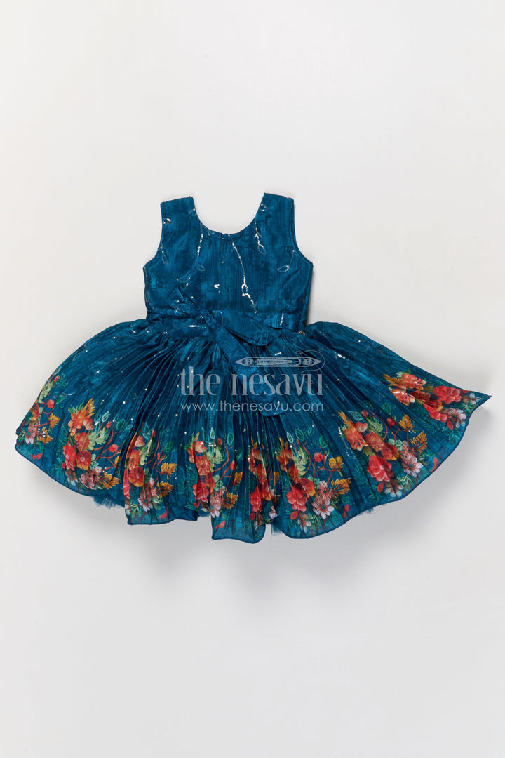 The Nesavu Silk Frock Silk Frock for Naming Ceremony and Festive Occasions Nesavu Nesavu silk frock baby girls ethnic motifs naming ceremonies festive celebrations