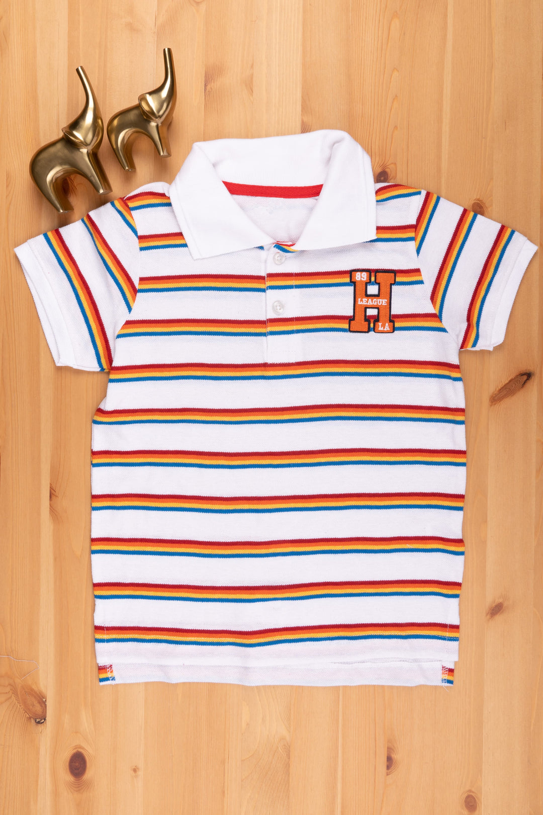 The Nesavu Boys T Shirt Stylish Kids Unisex Tee Fashionable Looks for Little Trendsetters Nesavu 24 (5Y) / White LTP011 Cute and Colorful Girls' Graphic T-Shirts: Express Their Unique Style