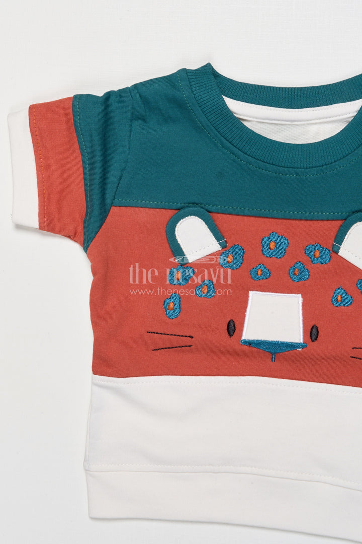 The Nesavu Boys Casual Set Toddler Boy Cotton T-shirt and Shorts Set for Daily Comfort and Play Nesavu Nesavu toddler boy cotton t-shirt shorts set daily comfort active playtime