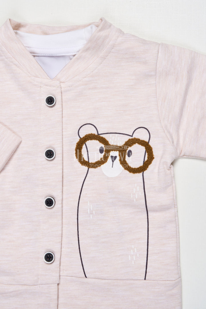 The Nesavu Boys Casual Set Toddler Boy Printed Cotton Outfit for Everyday Wear and Weekend Outings Nesavu Nesavu toddler boy printed cotton outfit set casual wear daily comfort