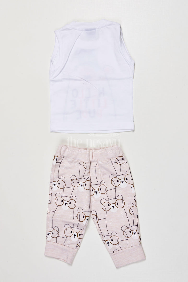 The Nesavu Boys Casual Set Toddler Boy Printed Cotton Outfit for Everyday Wear and Weekend Outings Nesavu Nesavu toddler boy printed cotton outfit set casual wear daily comfort