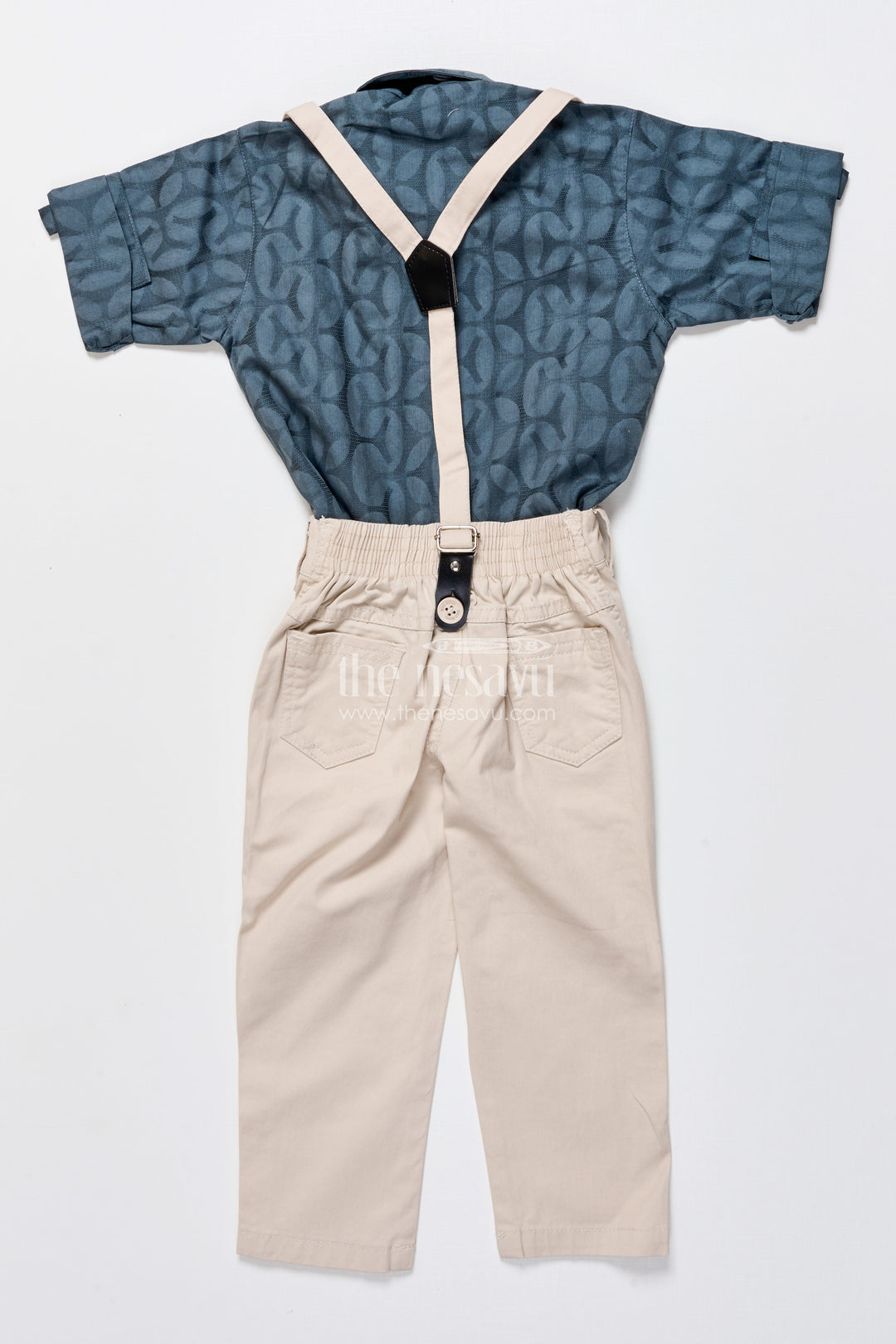 The Nesavu Boys Casual Set Toddler Boys Casual Cotton Outfit for Festive Gatherings Nesavu Nesavu toddler boys casual cotton set festive gatherings everyday wear
