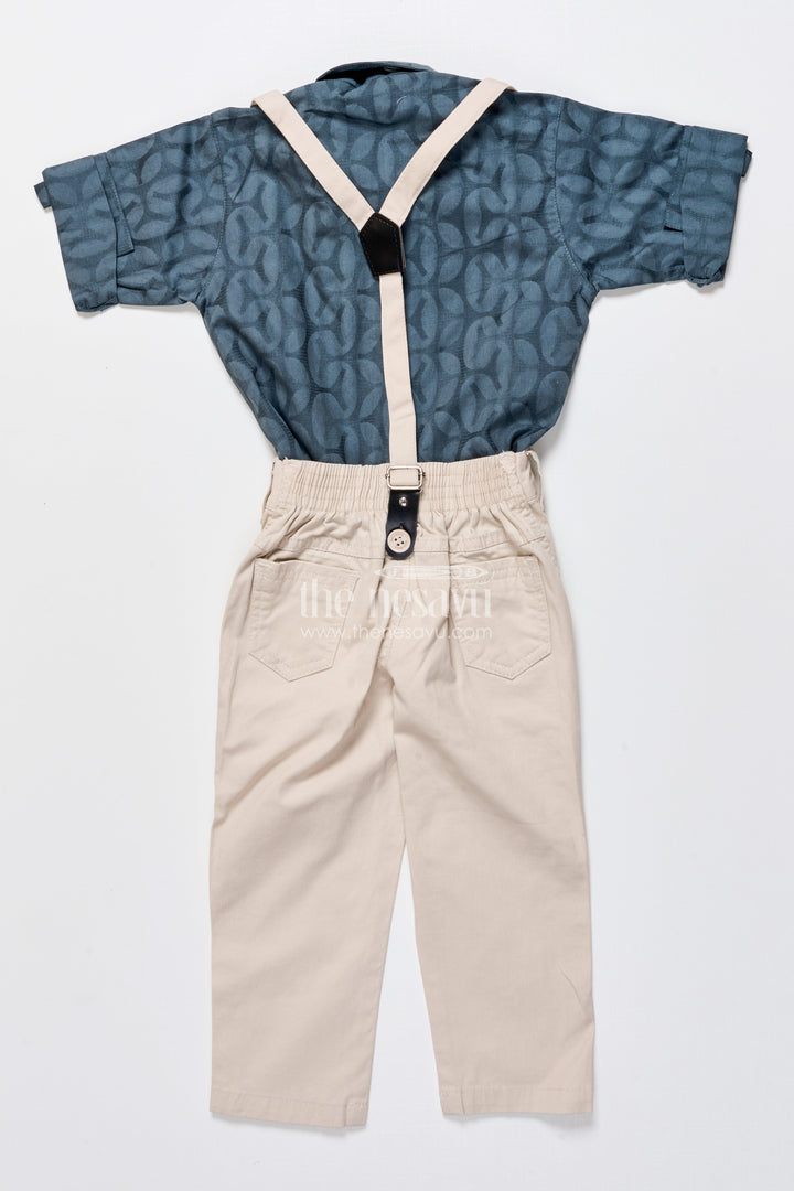 The Nesavu Boys Casual Set Toddler Boys Casual Cotton Outfit for Festive Gatherings Nesavu Nesavu toddler boys casual cotton set festive gatherings everyday wear