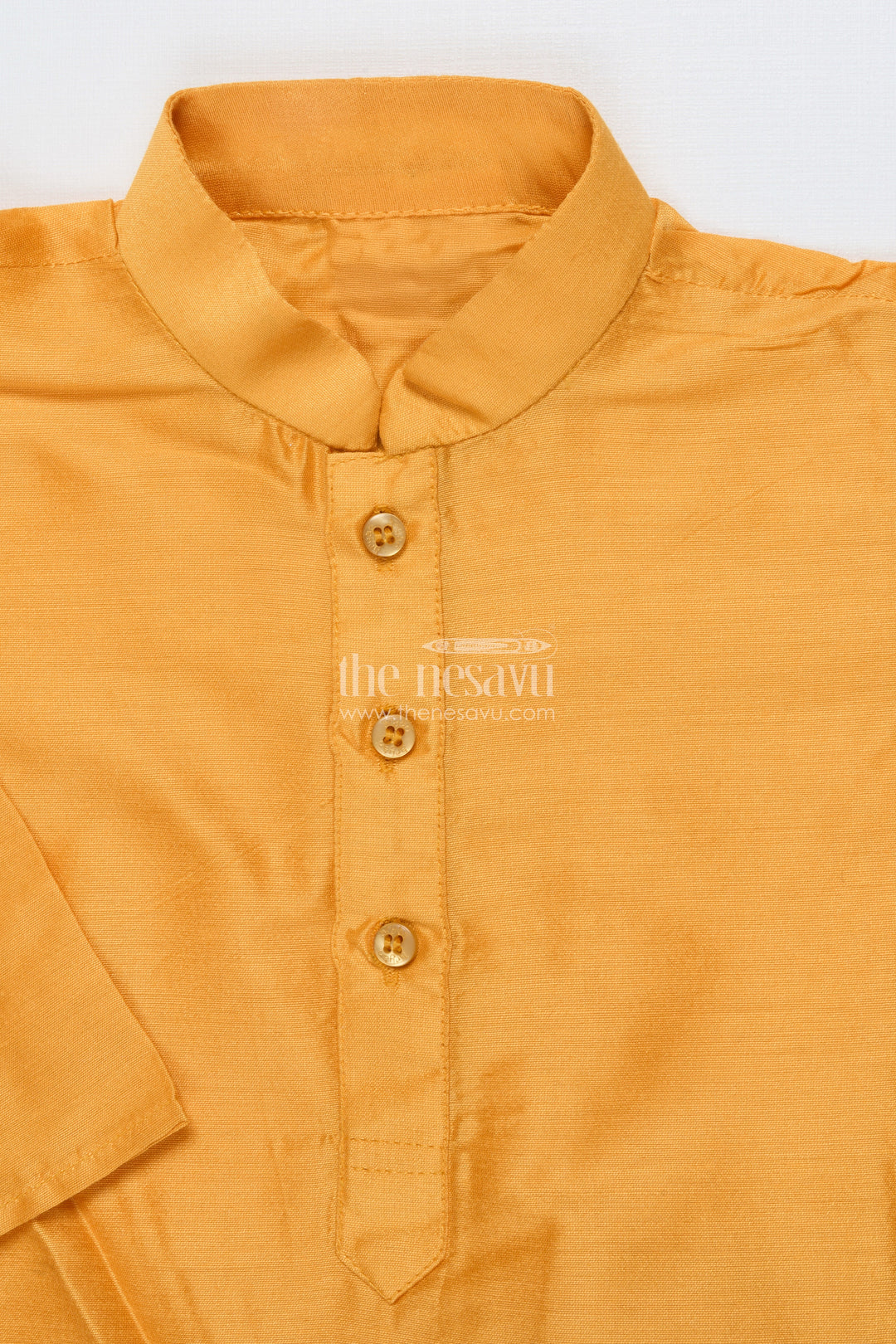 The Nesavu Boys Dothi Set Toddler Boys Dhoti Set with Printed Festive Jacket Nesavu Nesavu toddler boys dhoti set digital print festive jacket traditional occasions