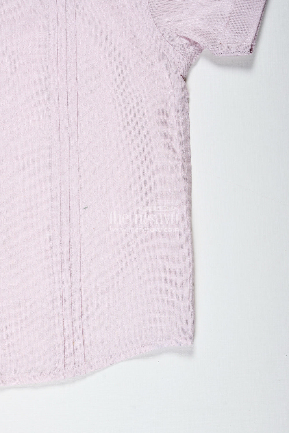 The Nesavu Boys Cotton Shirt Toddler Boys Ethnic Shirt for Rituals and Family Celebrations Nesavu Nesavu Cream Ethnic Shirt Toddler Boys Traditional Outfit Cotton Tissue Pintucks