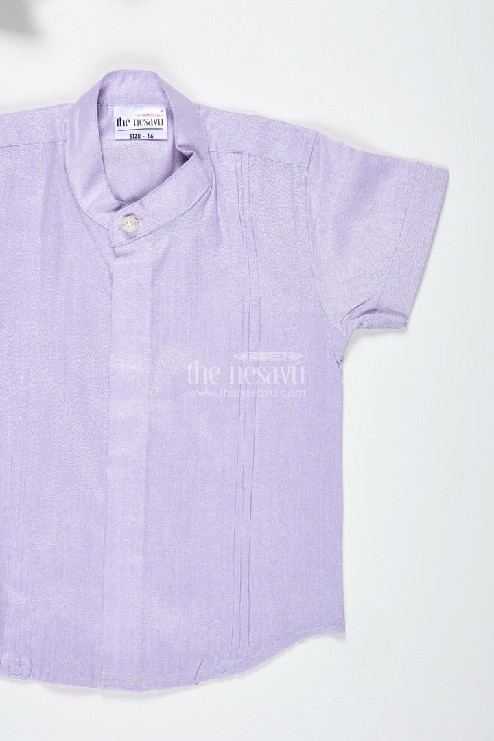 The Nesavu Boys Cotton Shirt Toddler Boys Ethnic Shirt for Traditional Functions and Weddings Nesavu Nesavu Toddler Boys Ethnic Shirt Cotton Tissue Ideal Weddings Traditional Events