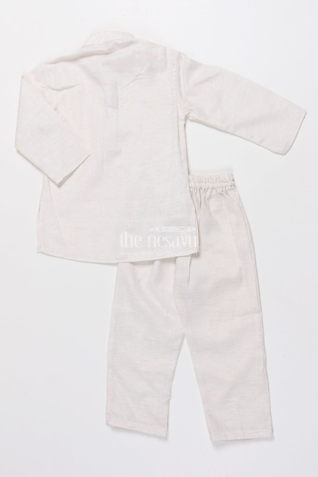 The Nesavu Boys Jacket Sets Toddler Boys Kurta Jacket Set for Festive and Wedding Wear Nesavu Nesavu boys kurta jacket set toddlers embroidered waistcoat perfect festive functions