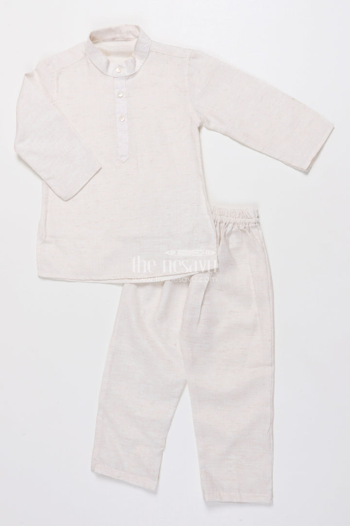 The Nesavu Boys Jacket Sets Toddler Boys Kurta Jacket Set for Festive and Wedding Wear Nesavu Nesavu boys kurta jacket set toddlers embroidered waistcoat perfect festive functions