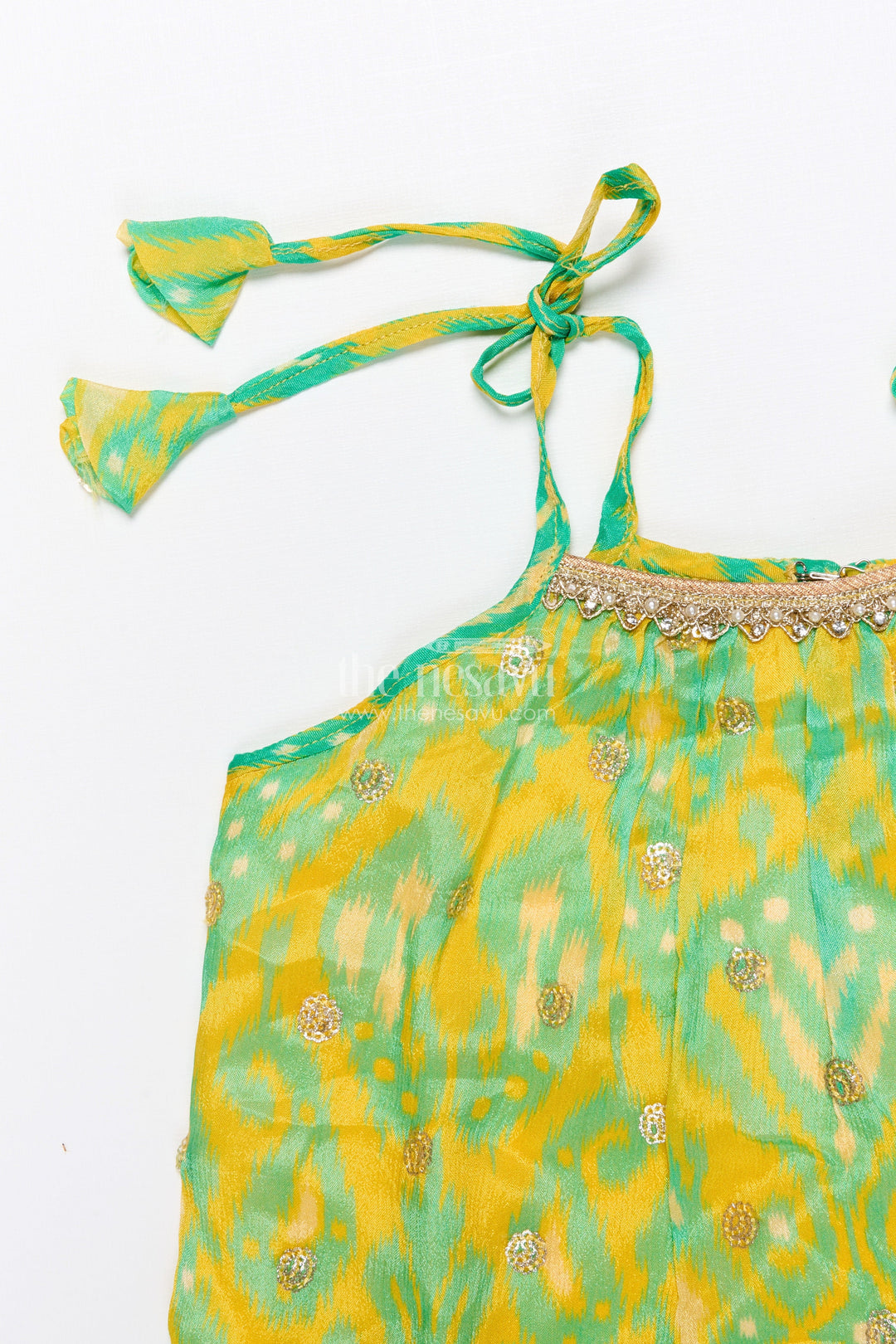 The Nesavu Girls Lehenga Choli Toddler Girls Lehenga Choli Set for Weddings and Festive Events Nesavu Nesavu toddler girls lehenga choli festive functions weddings digital print