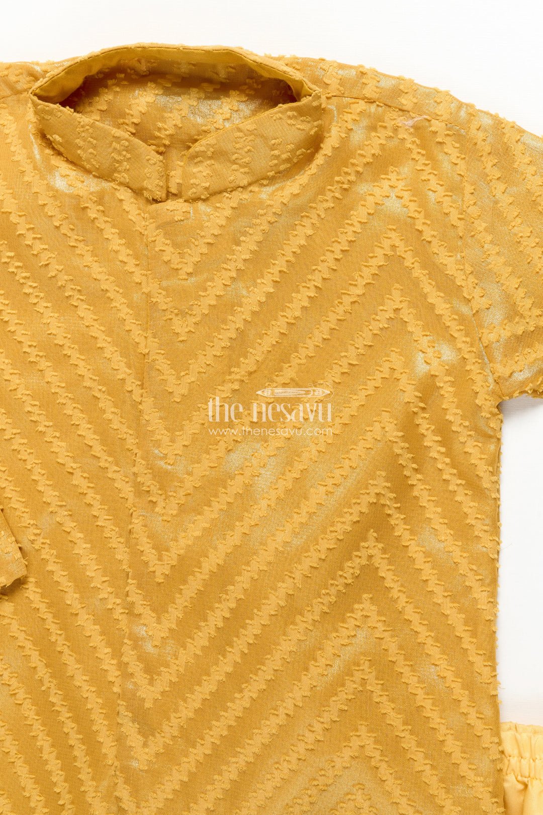 The Nesavu Boys Dothi Set Traditional Dothi Set for Toddler Boys Attending Pujas and Festivals Nesavu Nesavu traditional dothi kurta set toddler boys  perfect pujas functions cultural events