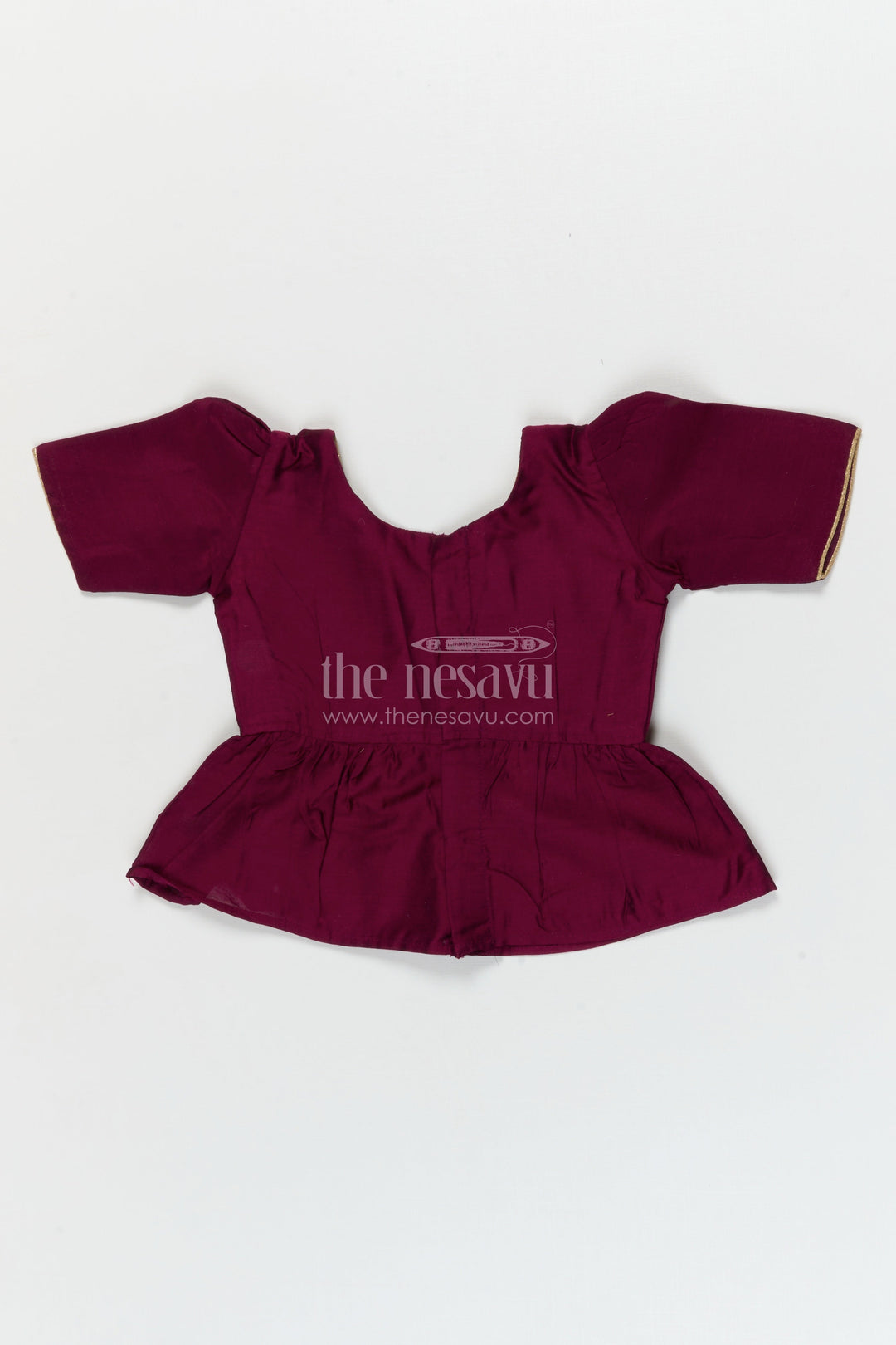 The Nesavu Pattu Pavadai Traditional Wrap-style Baby Pattu Pavadai for Festive Milestones Nesavu Nesavu wrap-style baby pattu pavadai with jungle print skirt for traditional festivities