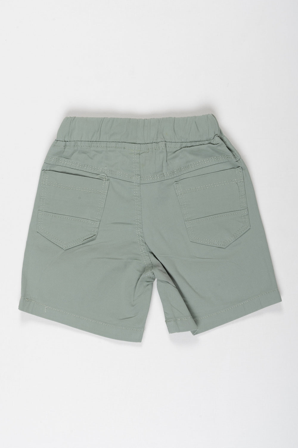 The Nesavu Boys Shorts Versatile Slate Grey Boys Cotton Shorts Nesavu Boys Slate Grey Cotton Shorts with Emblem | Versatile  Comfortable | The Nesavu