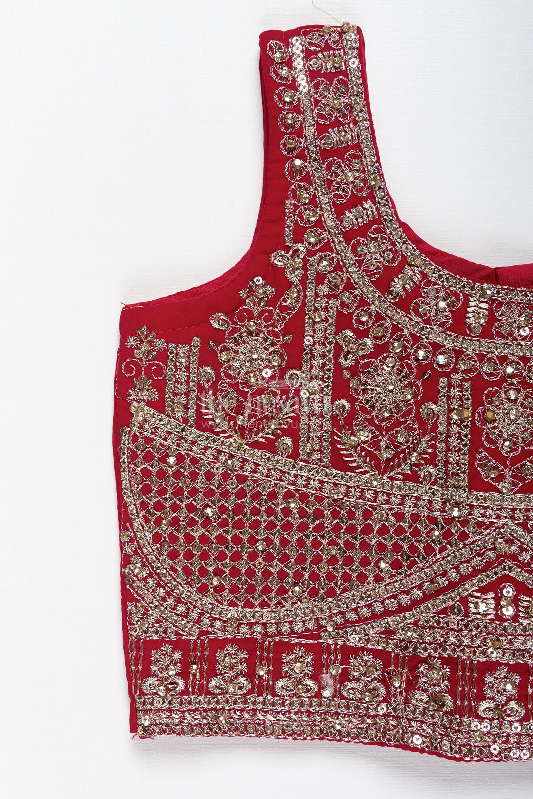 The Nesavu Girls Lehenga Choli Wedding Lehenga Choli for Girls Traditional Grand Dress Nesavu Nesavu Wine Red Traditional Girls Lehenga Heavy Gold Embroidery Grand Wedding Celebrations