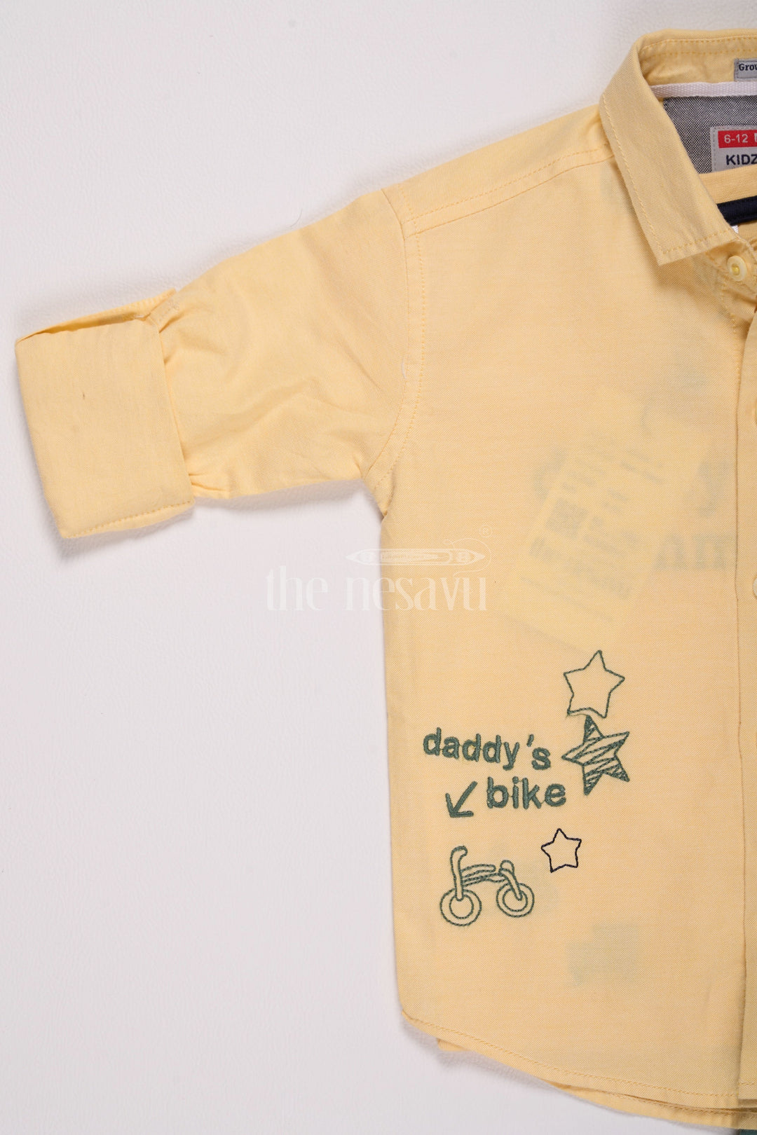 The Nesavu Boys Casual Set Yellow Full Sleeve Shirt and Teal Green Pant Set for Boys Nesavu Yellow Full Sleeve Shirt and Teal Green Pant Set for Boys - Nesavu